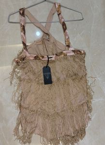 Glamorous Fringed Flapper Top