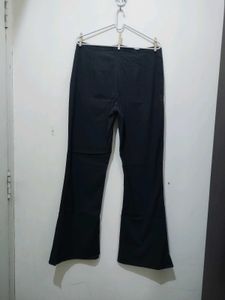 2 Ply Chino Dark Grey Gray Boot Cut  Pant Trousers