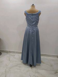 satin gown