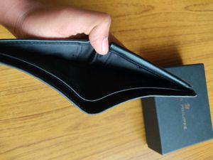 Louis Philippe Black Textured Wallet