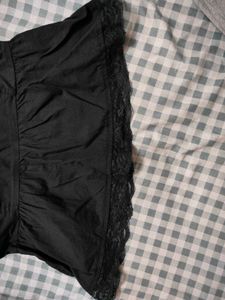 Chic Black Corset Top