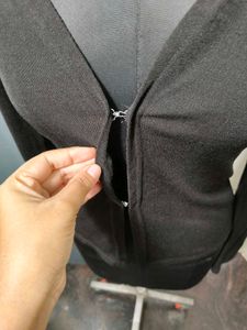 Black Knit Cardigan