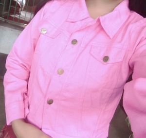 Pink Denim Jacket