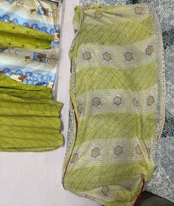 Lime Green Kurta Set with Dupatta