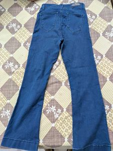Blue Flare Jeans