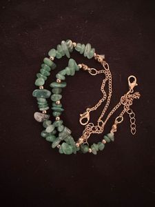 Green Aventurine  Anklets