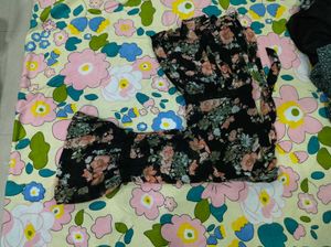 Boho Floral Peplum Top