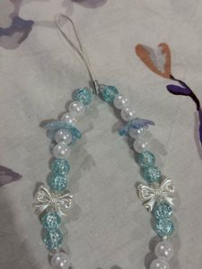 Cute Cat Beaded Phone Charm