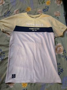 Cool Color Block Influencer Tee