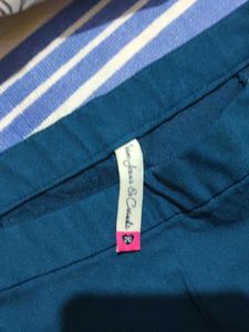 DJ&amp;C Teal High-Waisted Skinny Pants/jeggings