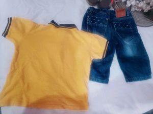 Very Beautiful Boy And Girl Dress T, Shirt Ad Jean