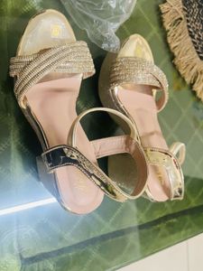 Sparkly Platform Heels