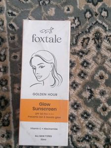 Foxtale Glow Sunscreen SPF 50