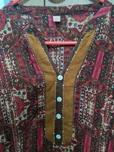 Bohemian Print Kurta
