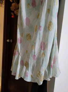 chiffon mermaid skirt