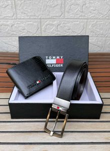Tommy Hilfiger Belt &amp; Wallet Set