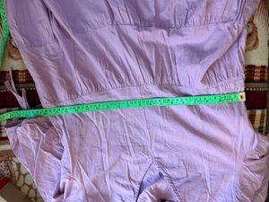 Tiered Lavender Mini Dress