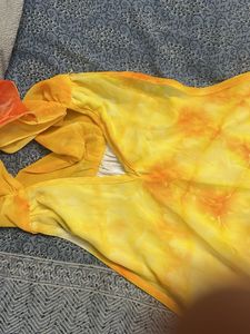 Tie-Dye Halter Neck Dress