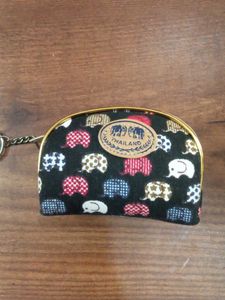 thailand Elephant Print Coin Pouch