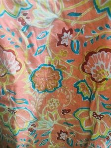 Peach Floral Kurti