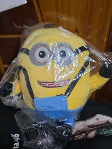 Minion Plush Toy with Mask