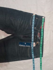 Men's Dark Wash Denim Jeans