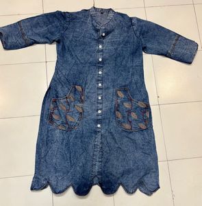 Acid Wash Denim Co-ord Set