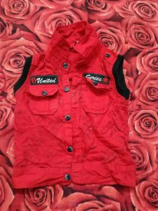 Cute Red Vest