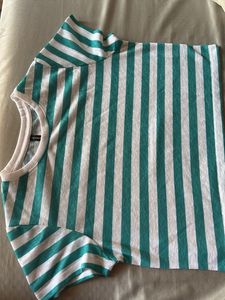 Striped Crop T-Shirt