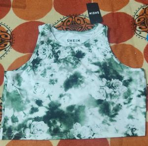 crop top with back cut for Women