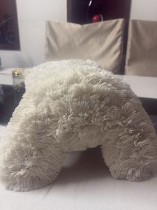 Adorable Grey Teddy Bear with "Love" Heart