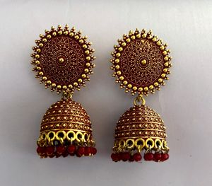 Red Jhumka