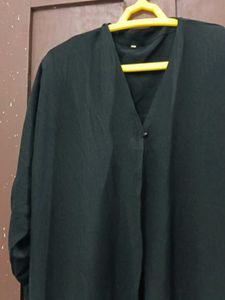 Elegant Black Abaya Style Gown