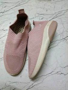 Pink Slip-On Shoes