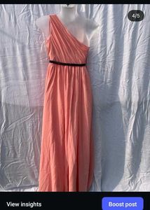 Elegant One-Shoulder Maxi Dress
