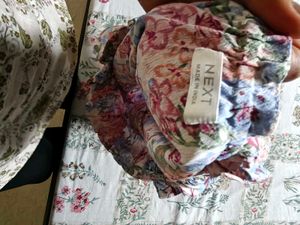 Floral Print One-Shoulder Romper