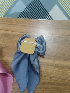 Satin Bow Hair Accessories Set