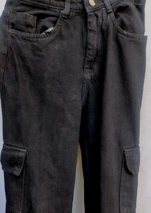 denim straight jeans