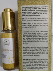 Parivartan Radiance 24K Gold &amp; Saffron Serum