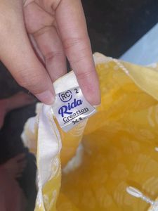 Yellow Chikankari Kurta