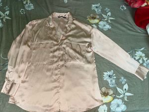 Zara Women's Satin Shirt