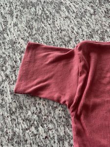 Ribbed Long Sleeve Top