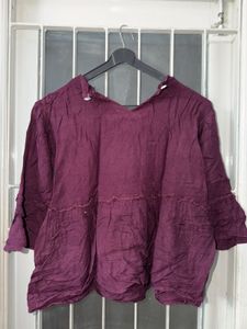 Purple Ethnic Kurta