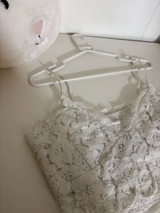White Lace Blouse