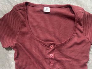 Casual Short Sleeve Top