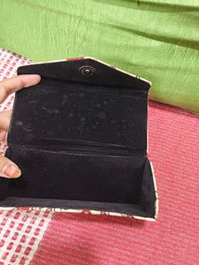 Cute Parisian Themed Clutch Wallet