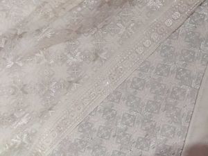 Elegant White Chikankari Kurta