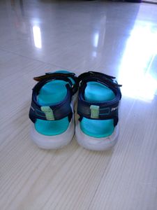 Campus Teal &amp; Blue Sports Sandals