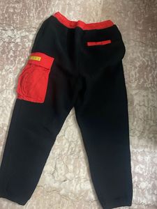 Jordan Black &amp; Red Sweatpants