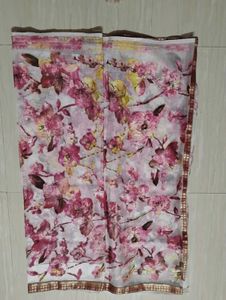 Floral Print Saree